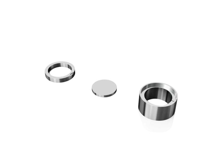 细节再现和与石膏的配伍性试验组件